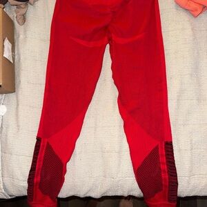 Stylish Red Women's Leggings